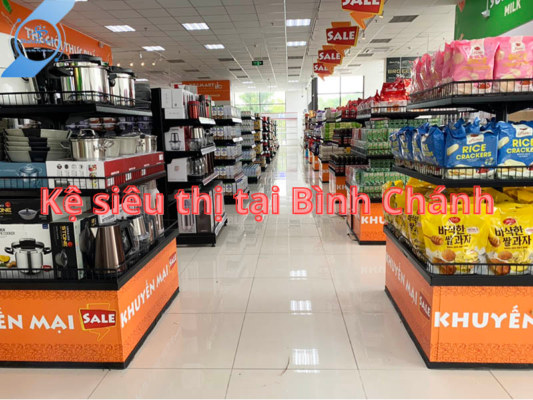 Kệ siêu thị tại Bình Chánh